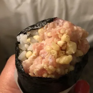 Yuzu Ahi Hand Roll