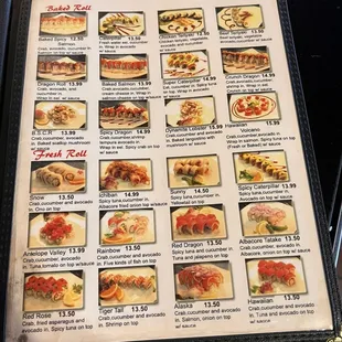New prices to menu. UPDATE (AUGUST 7th 2024)