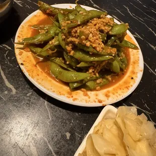 Garlic Edamame