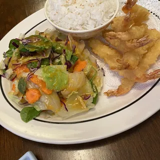 1. Combination Tempura Combo Dinner