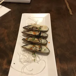 3. Baked Green Mussel