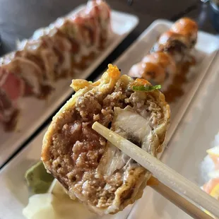 sushi and sashimi, sushi, sashimi, food