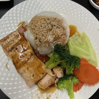 15. Salmon Teriyaki Plate