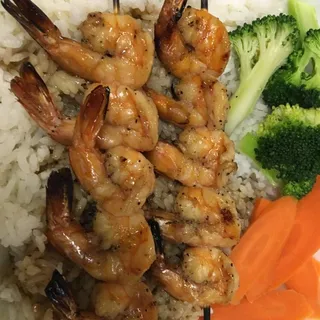 20. Yakitori Shrimp Plate