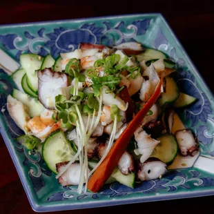 Seafood Sunomono