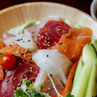 Mixed Sashimi Salad