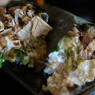 Salmon Skin Hand Roll
