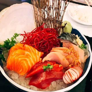 Sashimi Platter B (12 Pcs with Sushi Rice)