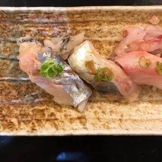 Aji (Spanish Mackerel) Sashimi (5 pcs)