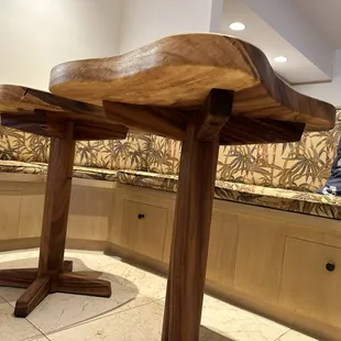 Monkeypod nook tables
