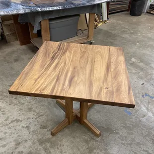 Monkeypod dining table