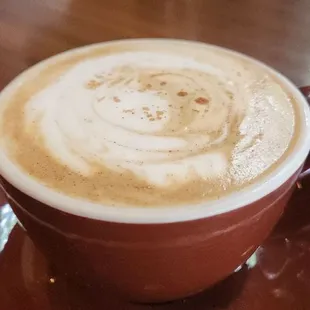 Cinnamon brown sugar latte