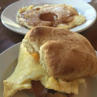 Bacon, Egg And Cheese Sandwich