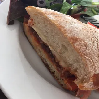 Shaved Ham and Brie Melt