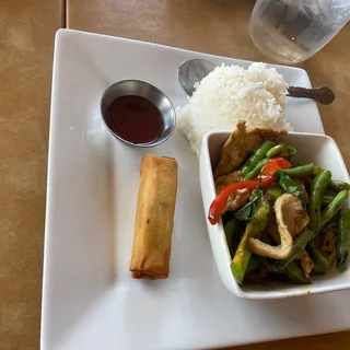 Spicy Basil with Thai Chili Entree