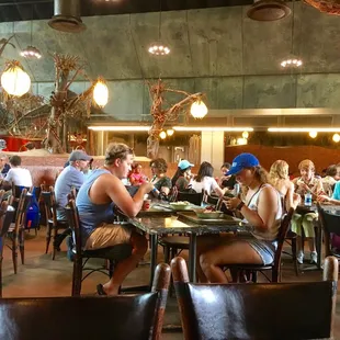 Comfortable &amp; cool bright seating area