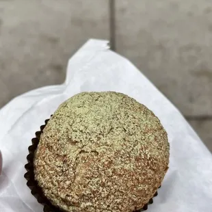 Matcha Cream Puff