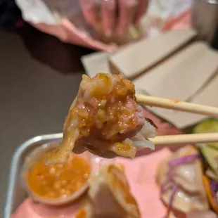 Hmong sausage dumplings