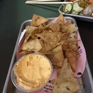 Scallion Chips
