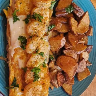 Seafood Omelette