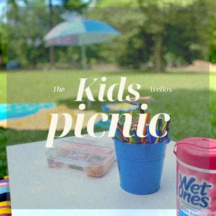 We offer kids picnics