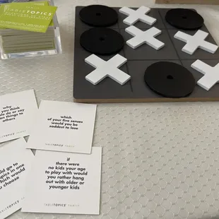 Games provided for use with picnic