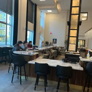 Bar area
