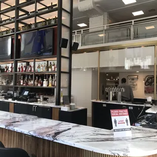 Bar area