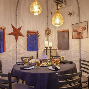 Yellowstone Yurt Interior