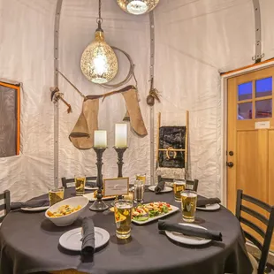 Yellowstone Yurt Interior