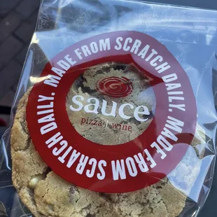 Triple Chocolate Chunk Cookie