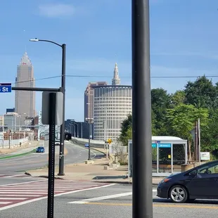 View from the front window