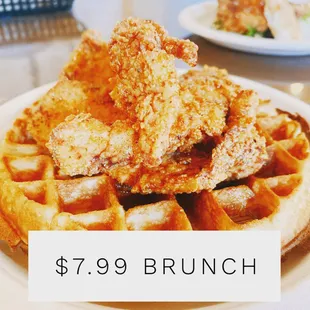 chicken &amp; waffles