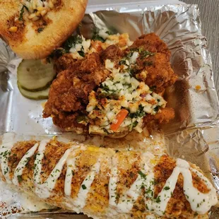 Hot Chicken Sandwich