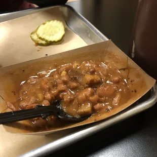 Wicked baked beans