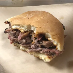 Beef Brisket Sandwich