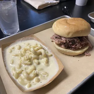 Chopped Brisket Sandwiches