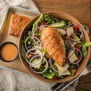 Green Giant Salad with Chicken
