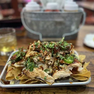 Chicken nachos