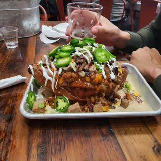 Jumbo Loaded Sweet Potato