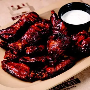 chicken wings and fried chicken, fried chicken wings, chicken, food, bbq wings, chicken wings, fried chicken, bbq chicken, poultry