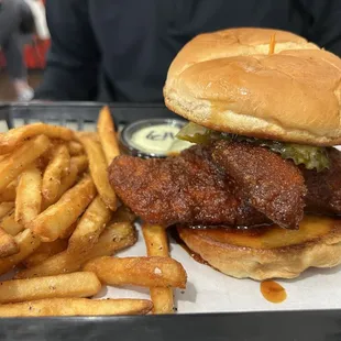 Nashville Hot Chicken sandwich.