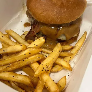 Skrewball Peanut Butter Whisky Burger.