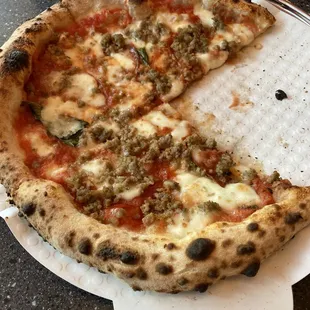 Sausage and pepperoni