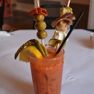 The Blue Bar Bloody... get this in you.