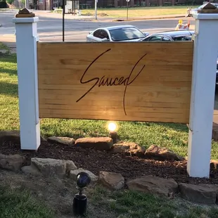 outside