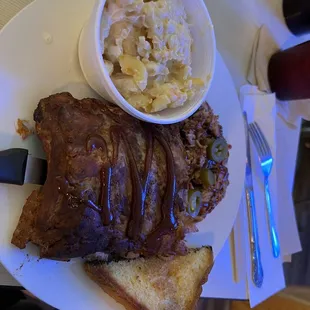 Rib &amp; bbq plate