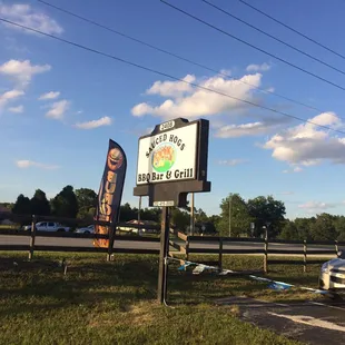 Road side signage