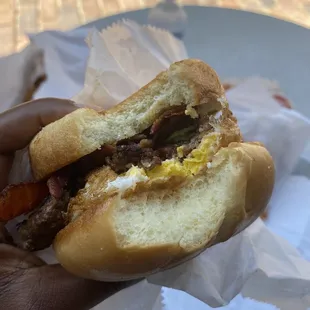 Thick Cut Bacon "Brunched Up"