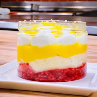 a dessert in a jar